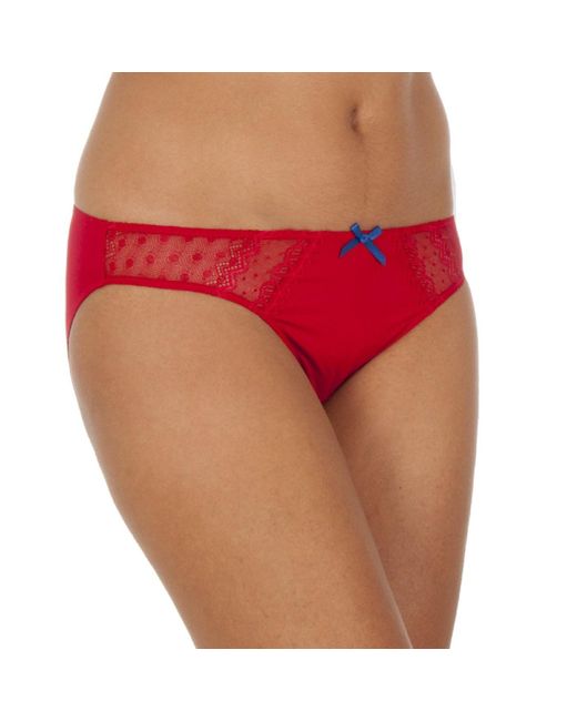 Tommy Hilfiger Red Bikini Style Panties 1387902612