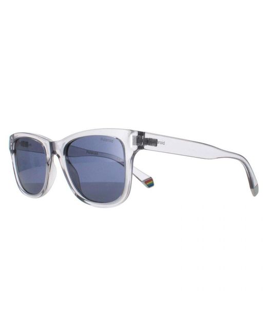 Polaroid Blue Rectangle Polarized Pld 6206/S