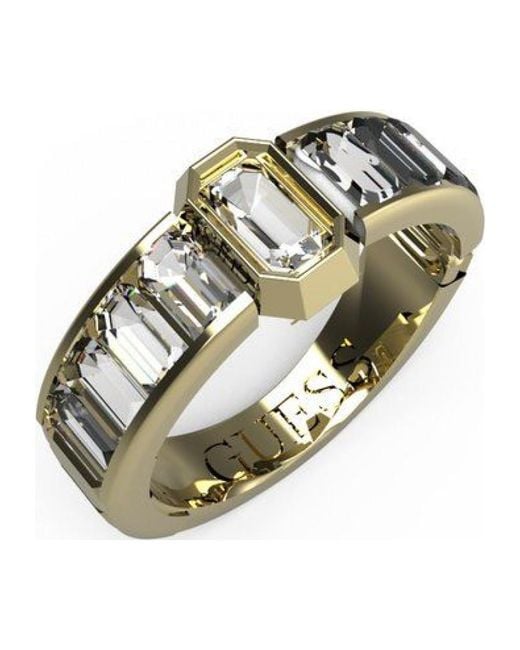 Guess Metallic Jubr04254Jwyg52 Ladies Ring