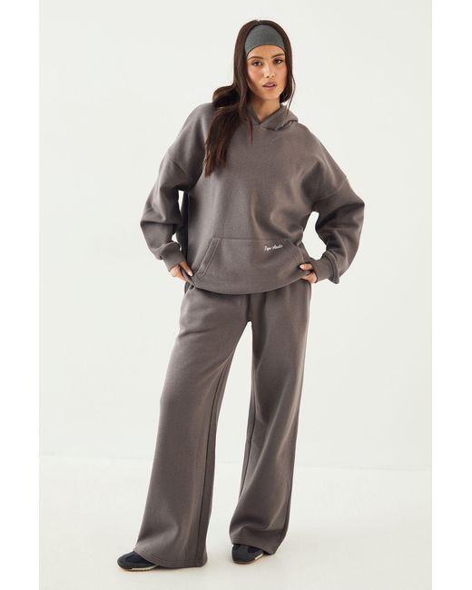 DSGN Studio Multicolor Script Embroidered Hooded Tracksuit