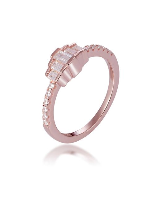 Orphelia Pink 925 Sterling Ring