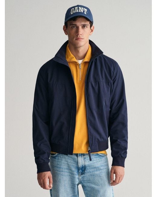 Gant Blue Evening Light Hampshire Jacket for men