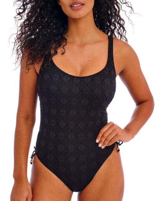 Freya Black Nomad Nights Underwired Swimsuit
