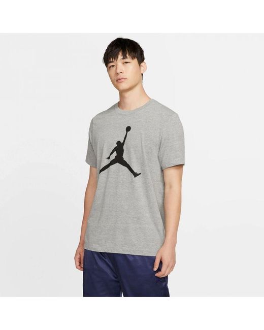 Nike White Air Jordan Jumpman Ss T Shirt for men