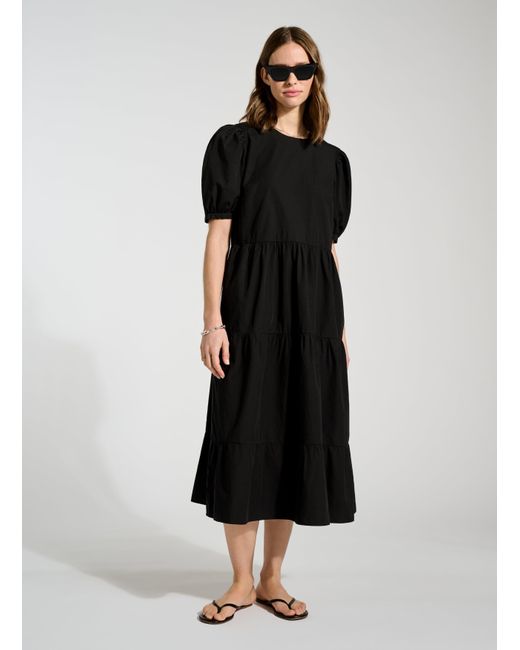 Baukjen Black Georgiana Organic Cotton Dress