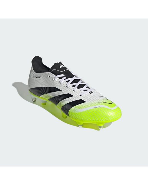 Adidas Originals Green Predator League Soft Ground Boots