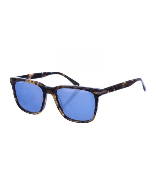 Lacoste Blue Square Shaped Acetate Sunglasses L898S for men