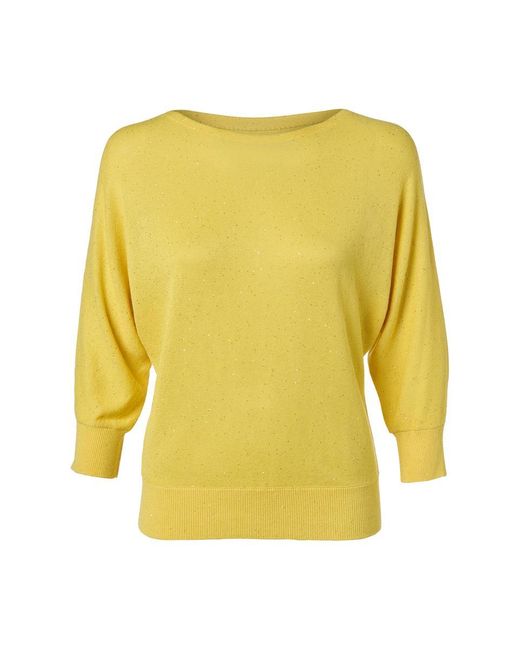 Mart Visser Gillian Sequin Top Geel in het Yellow