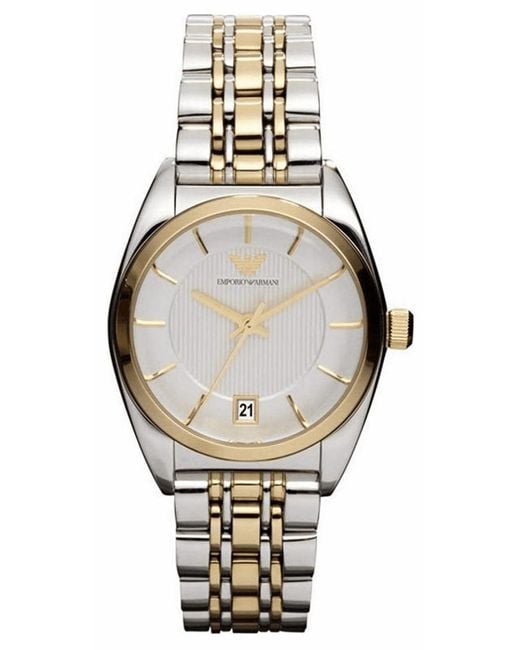 Emporio Armani Damenuhr Quartz in Black für Herren
