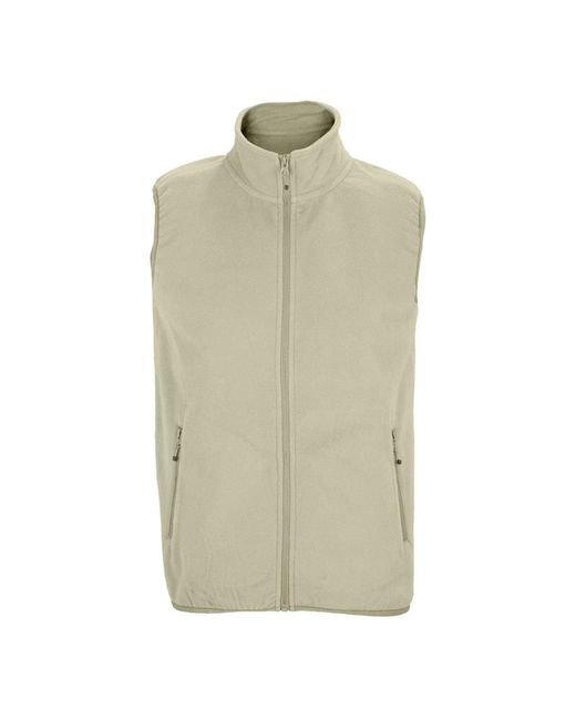 Sol's Green Adult Factor Microfleece Recycled Body Warmer (Rope)