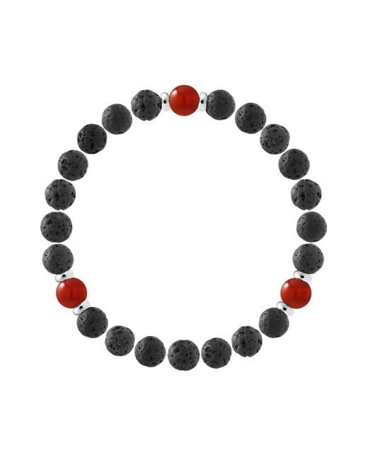 Rodney & Rolf Black Bracelet Sterling 925 Clarke