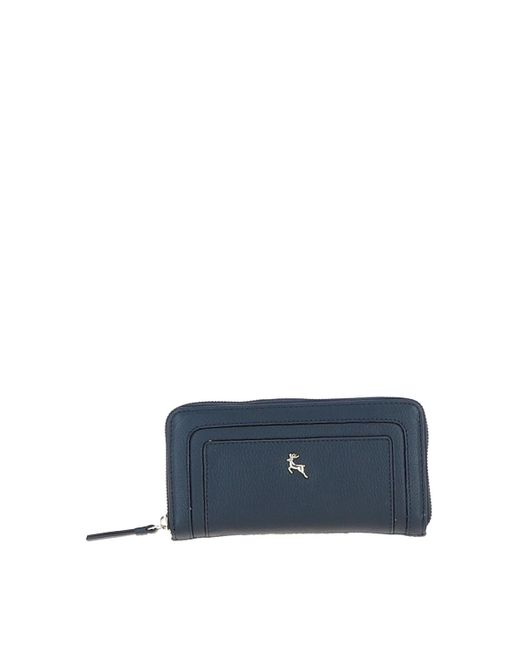 Ashwood Leather Blue 'Rosabella' Real Purse