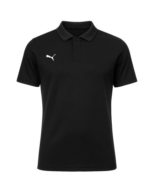 PUMA Black Individual Padel Polo Shirt for men