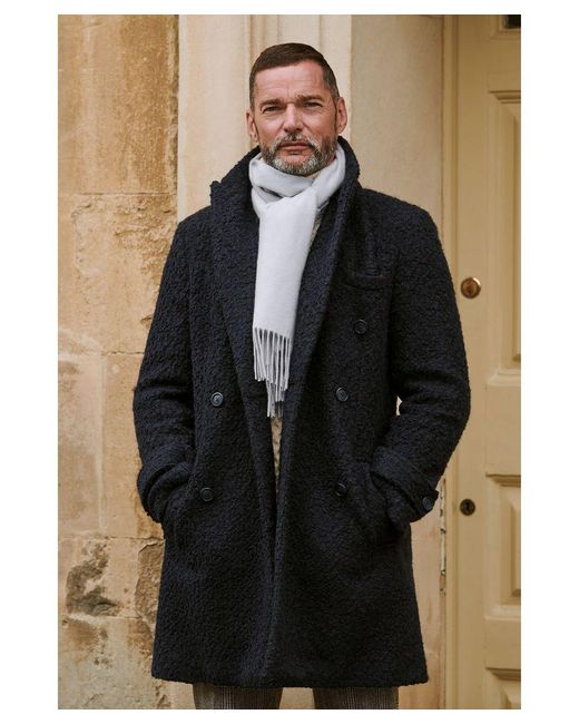 Moss bros overcoat cheap
