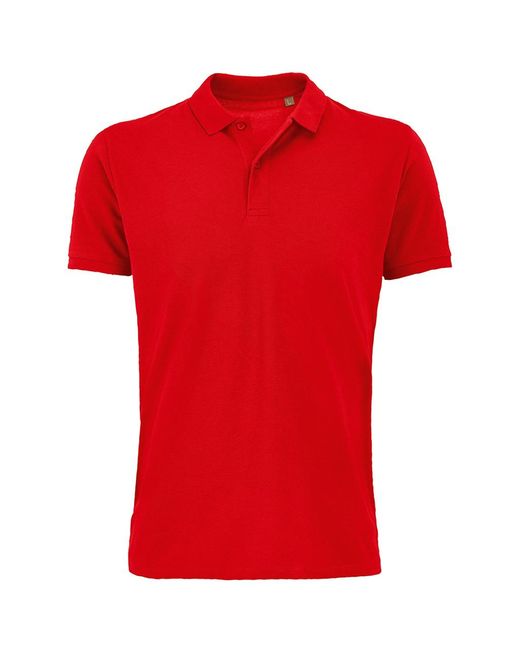 Sol's Red Planet Pique Organic Polo Shirt for men