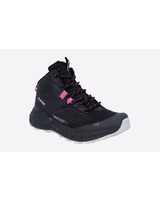 Hi-tec Black Fuse Trail Mid Waterproof