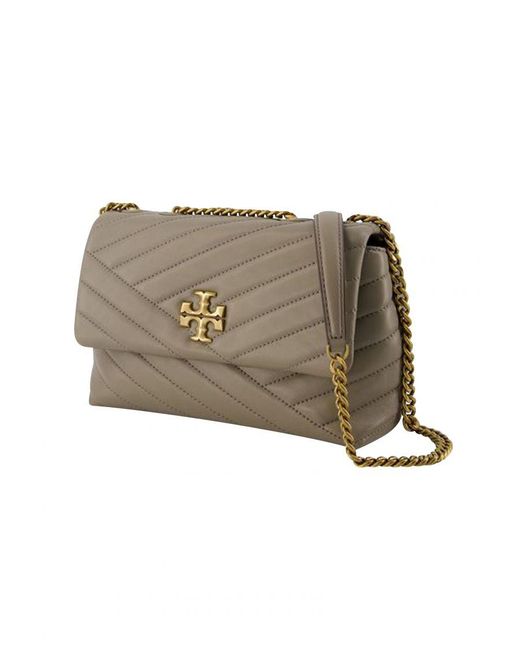 Tory Burch Brown Kira Chevron Small Bag
