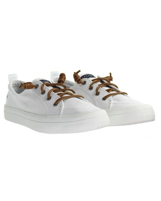 Sperry Top-Sider Black Crest Vibe Plimsolls Canvas