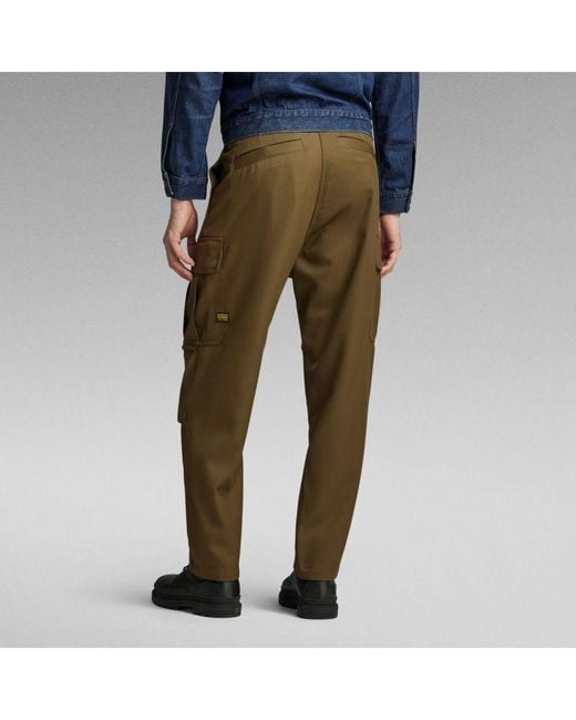 G Star RAW G Star Raw Balloon Cargo Pants Relaxed Tapered in Green for Men Lyst UK