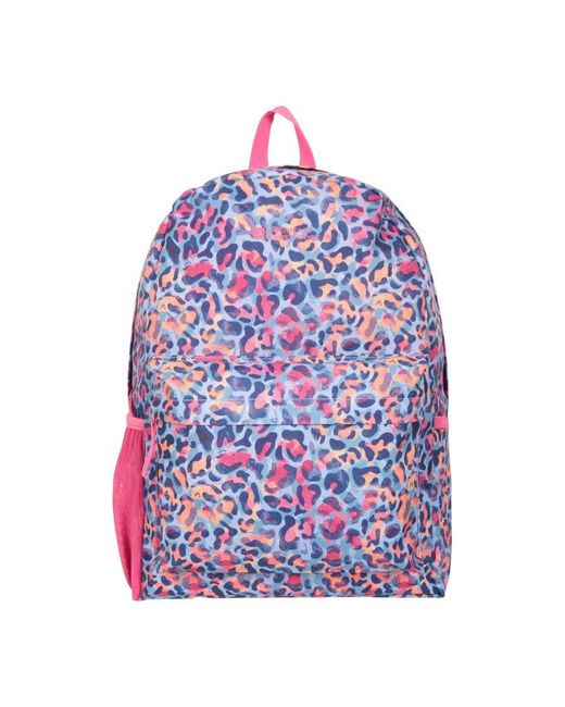 Mountain Warehouse Pink Bookworm Animal Print 20L Backpack ()