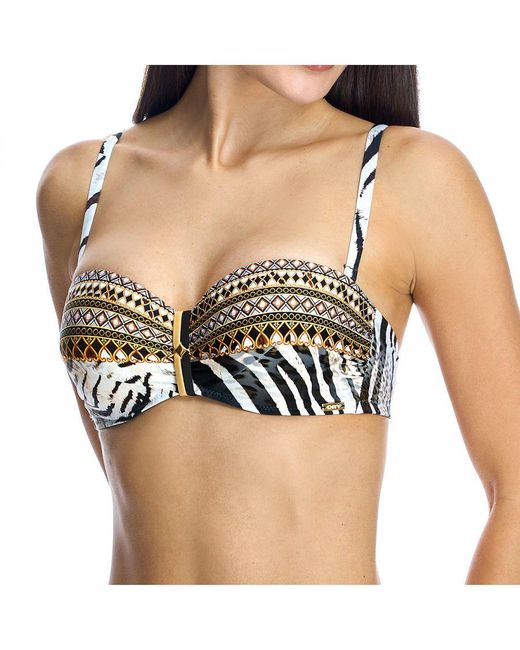Ory Black Underwired Bikini Bra W240146