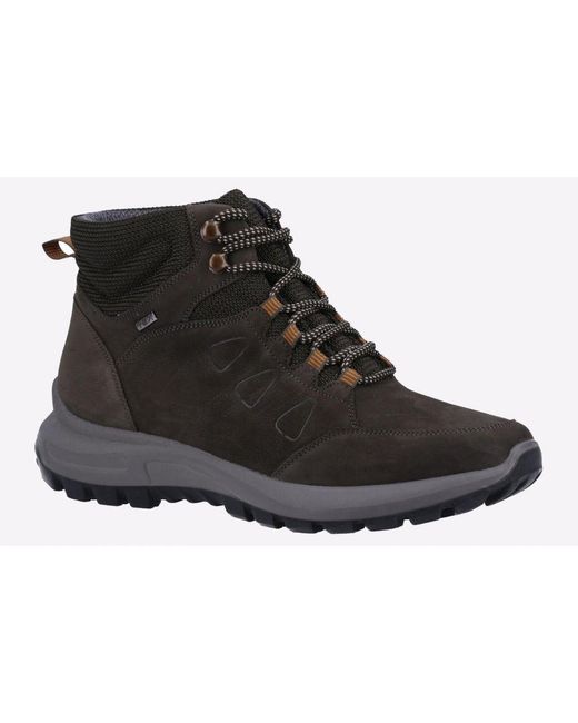 Cotswold Black Dixton Waterproof Boots for men