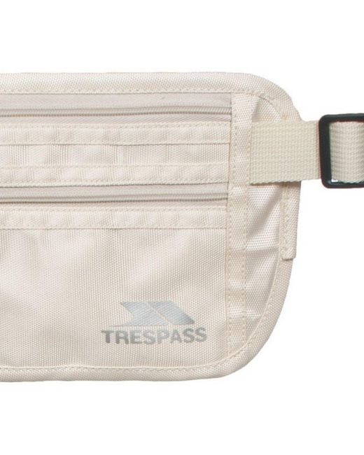 Trespass White Safeguard Money Belt/Waistbag (Parchment)