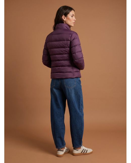 Urban Bliss Blue Plum Lightweight Bag Puffer