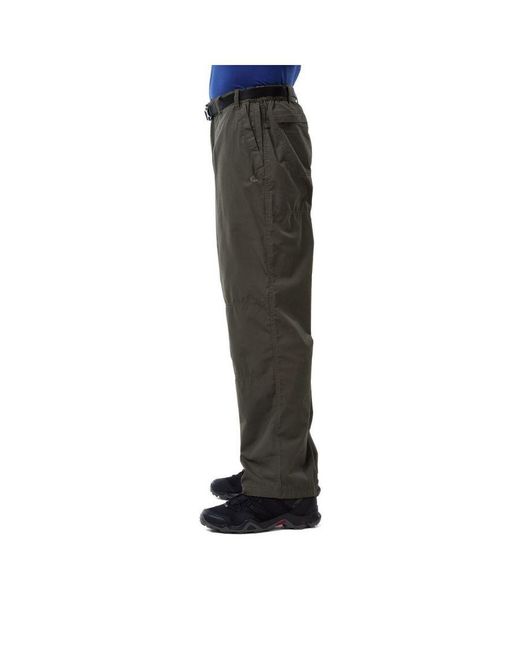 Craghoppers Gray Kiwi Classic Trousers (Bark) for men