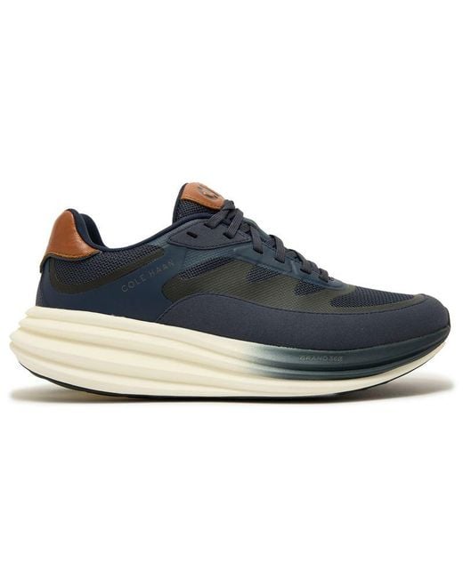 Cole Haan Blue Original Grand Quadstreak Runner 2.0 Trainers for men