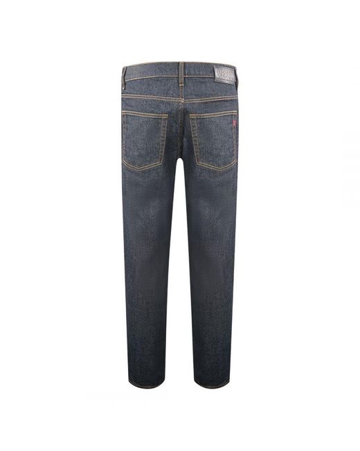 DIESEL Gray D-Fining 009Hf Dark Jeans for men