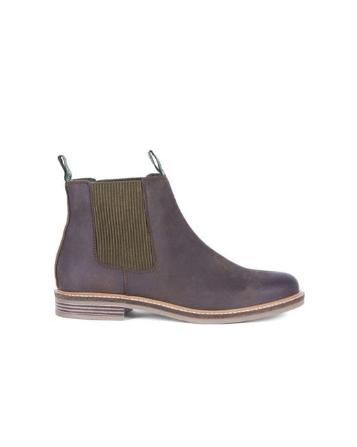 Barbour Brown Farsley Chelsea Boots for men