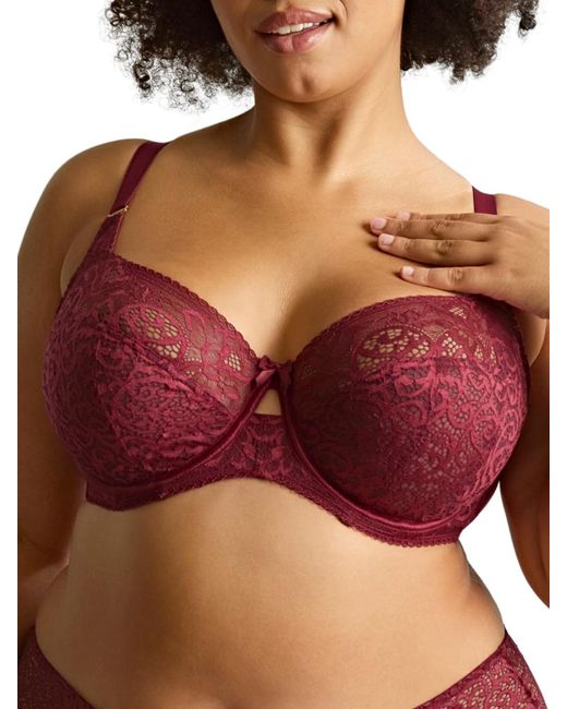 Panache Red Estel Full Cup Bra