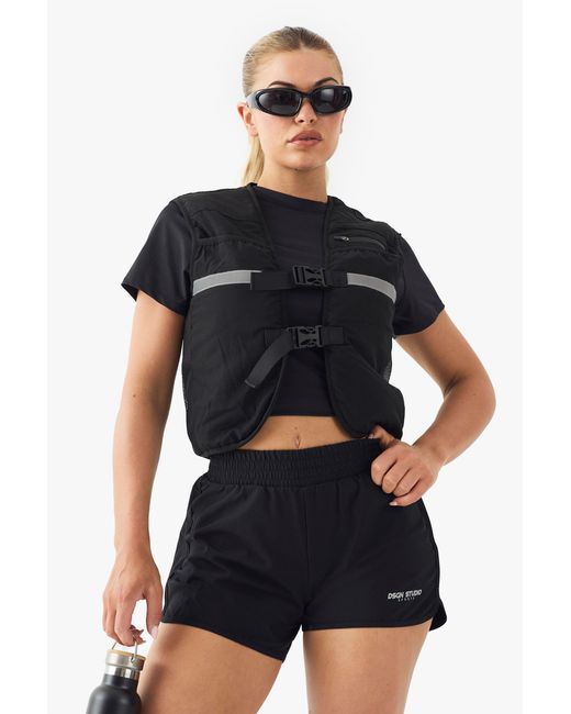 Boohoo Blue Sport Hydration Tank