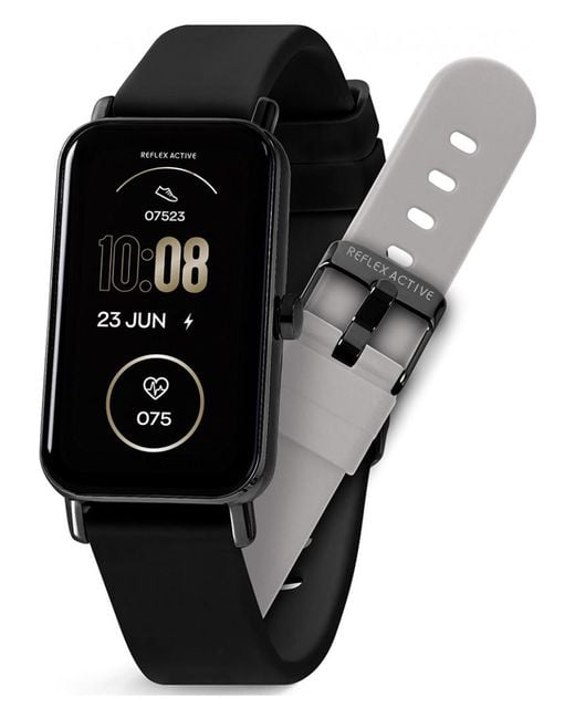 Reflex Active Black Ra53-2230-Set Series 53 Smartwatch And Strap Gift Set
