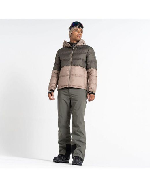 Dare 2b Gray Ollie Jacket Lichen Clay Ski Coat for men