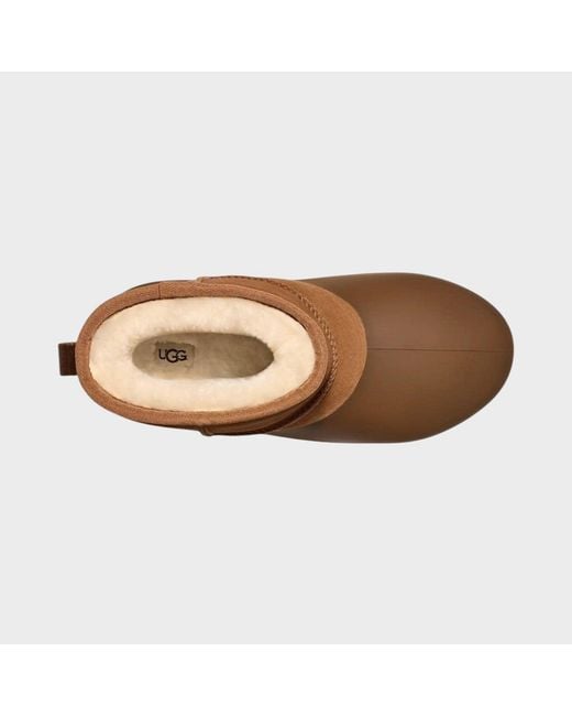 Ugg Brown Ugg Classic Mini Pumped Molded