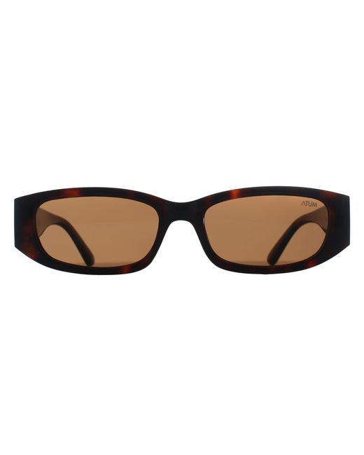Atum Brown Rectangle Shiny Havana Nyctra