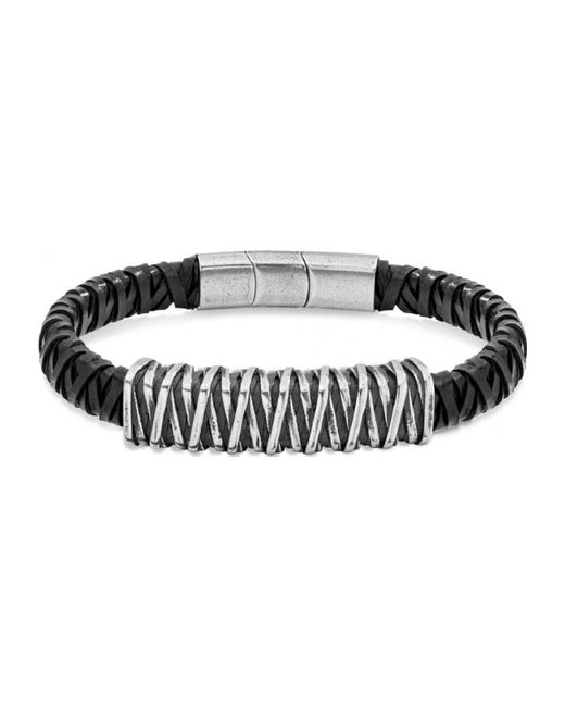 Police Black Pejgb2112302 Bracelet for men