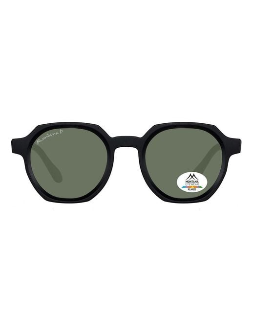 Montana Brown Round Matte Polarized Mp62