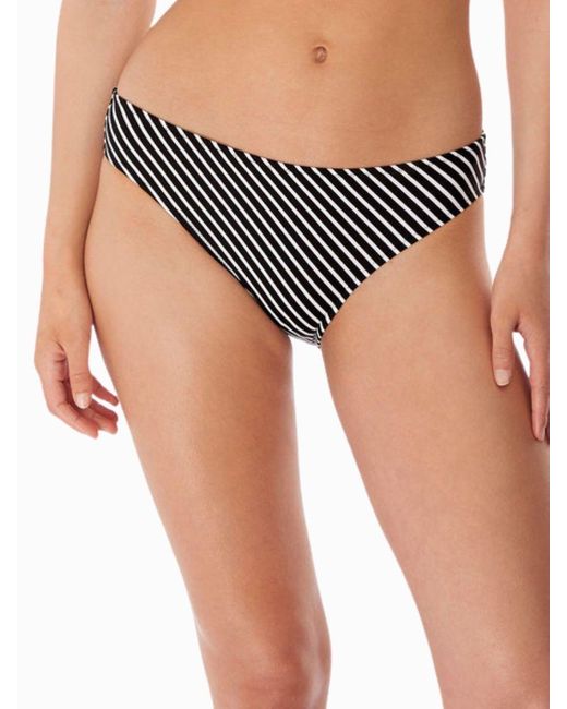 Freya Black Beach Hut Bikini Brief