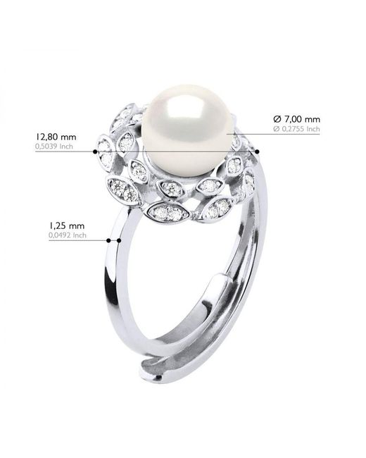 Ateliers Saint Germain Metallic Ring Flower Jewelry