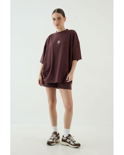 DSGN Studio Red Crew Neck Short Sleeve T-Shirt