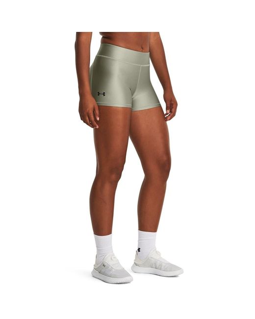 Under Armour Green Heatgear Mid Shorty Shorts