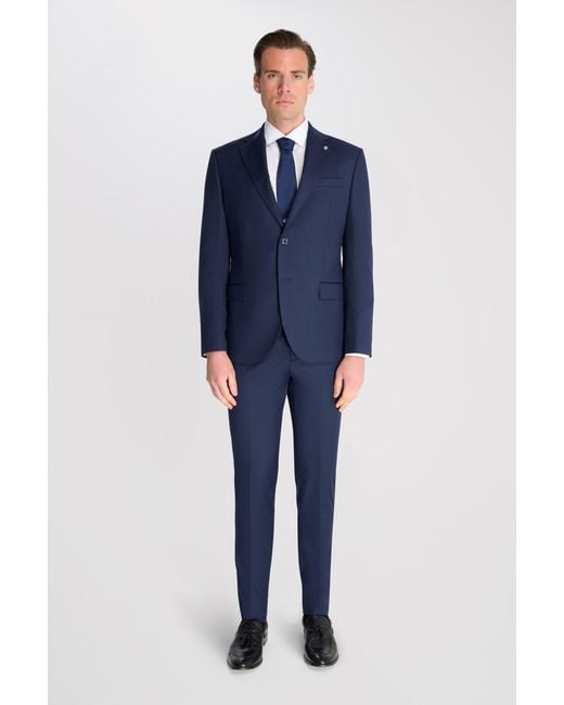 Carter & Jones Blue Edina 3 Piece Suit Set By for men
