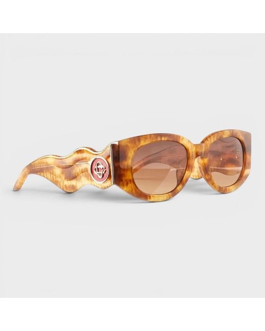 Casablanca Brown Memphis Sunglasses