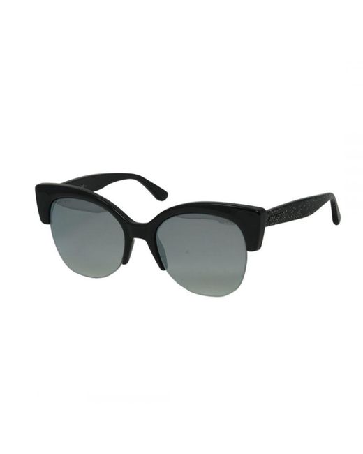 Jimmy Choo Black Priya/S Ns8/Ic Sunglasses for men