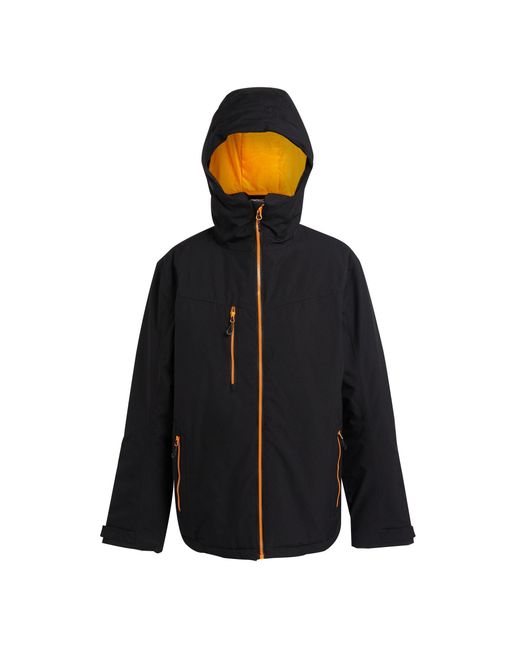 Regatta Black Navigate Insulated Waterproof Jacket Pop) for men