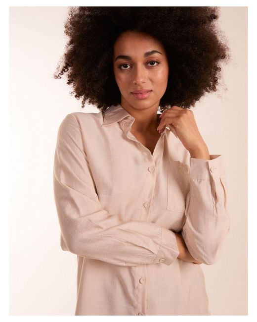 Blue Vanilla Pink Striped Shirt