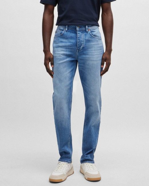 Boss Blue Boss Taber Bc-C Tapered Fit Jeans for men